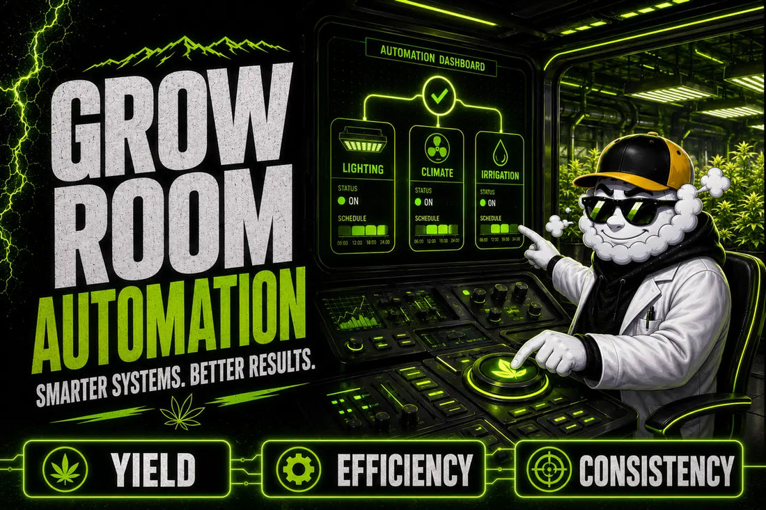 Grow Room Automation Benefits: Improve Yield, Efficiency and Consistency