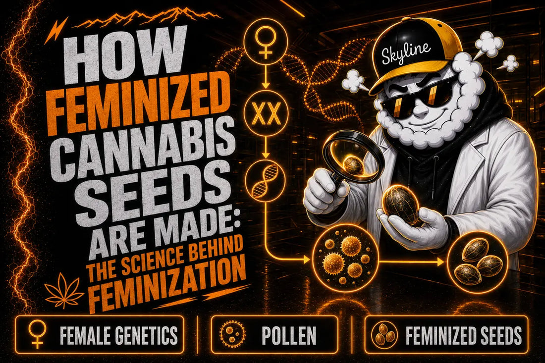 How Feminized Cannabis Seeds Are Made | Skyline Seed Bank