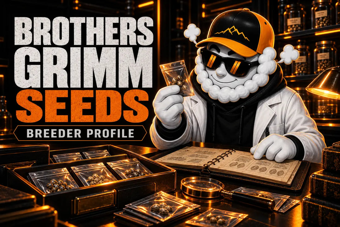 Smokey reviewing Brothers Grimm seed genetics for collectors