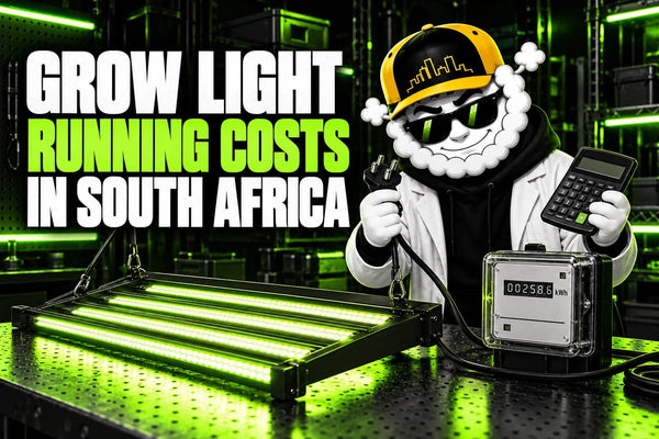 Smokey presenting How Much Does a Grow Light Cost to Run in South Africa?