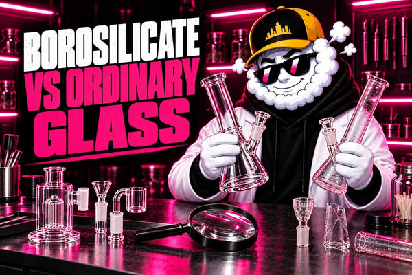 Smokey presenting Borosilicate Glass vs Ordinary Glass: What Should You Look for in Smoking Accessories?