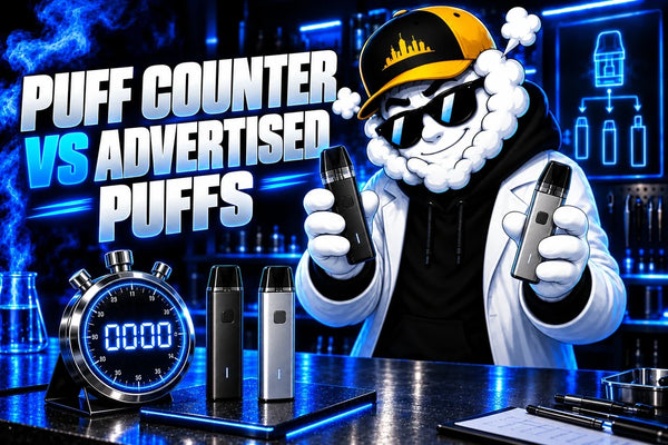 Smokey presenting My Vape’s Puff Counter Doesn’t Match the Advertised Number. Why?