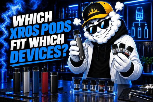 Smokey comparing XROS-compatible pods and devices