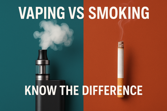 Vaping Versus Smoking Know The Difference.