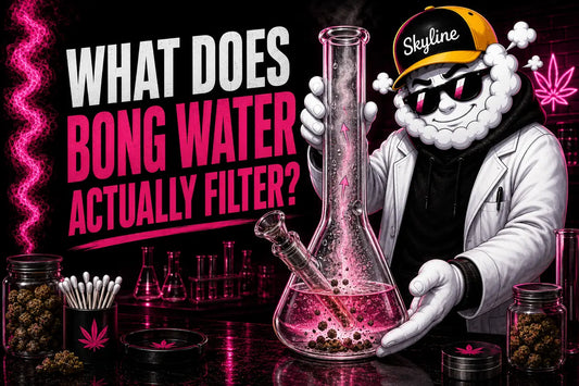 Smokey explains what bong water filters