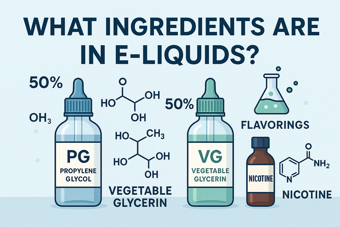 What Ingredients Are in E-Liquids?