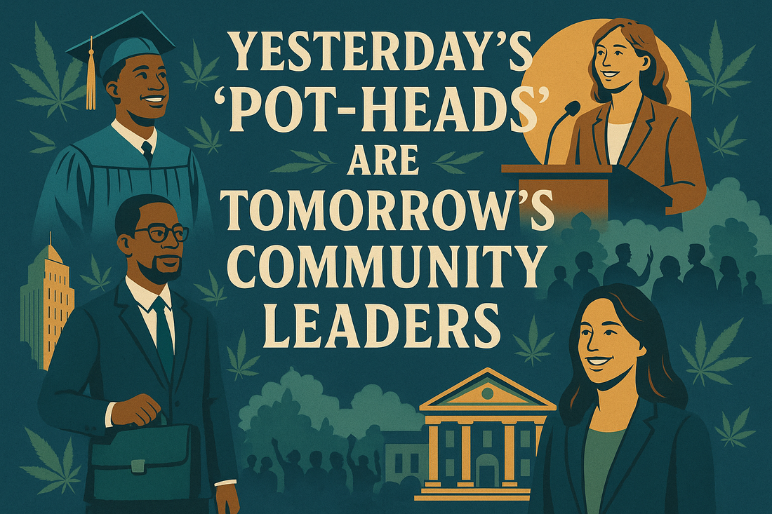Yesterday’s ‘Pot-Heads’ are Tomorrow’s Community Leaders