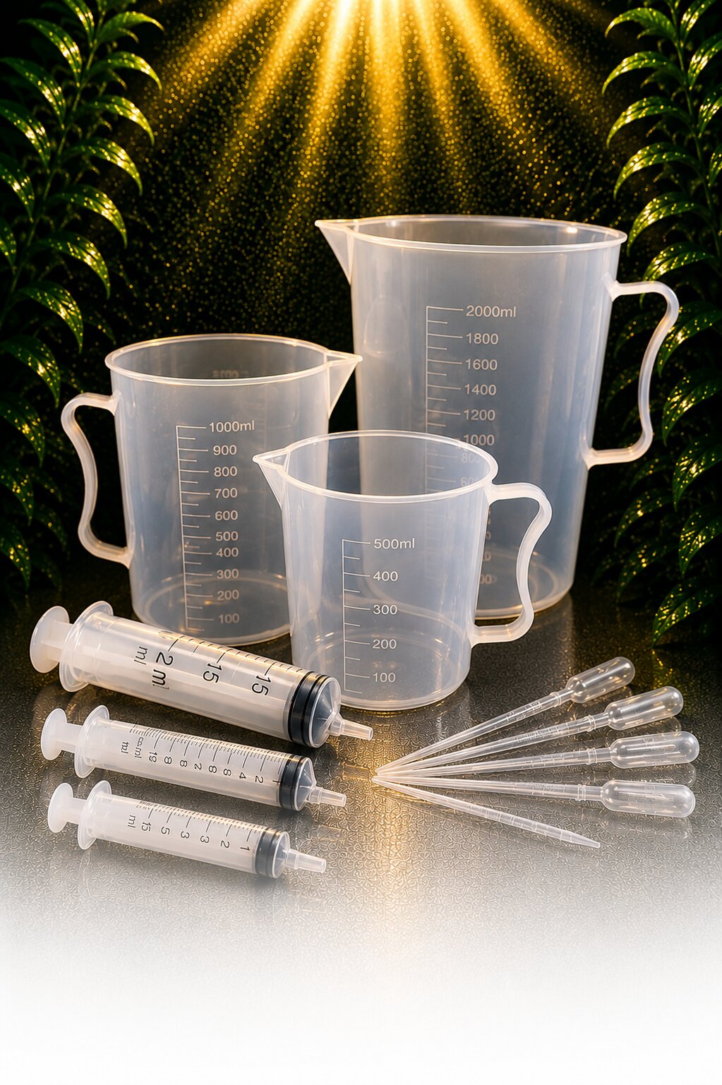 Pipettes, Syringes and Jugs
