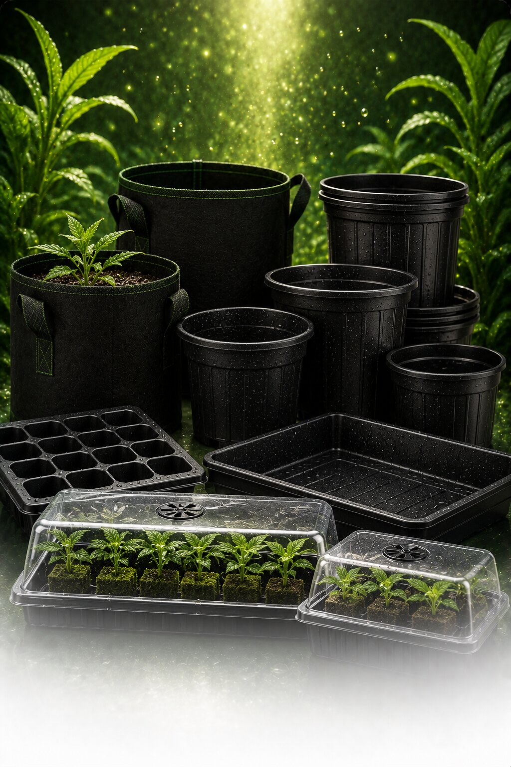 Pots, Trays and Domes