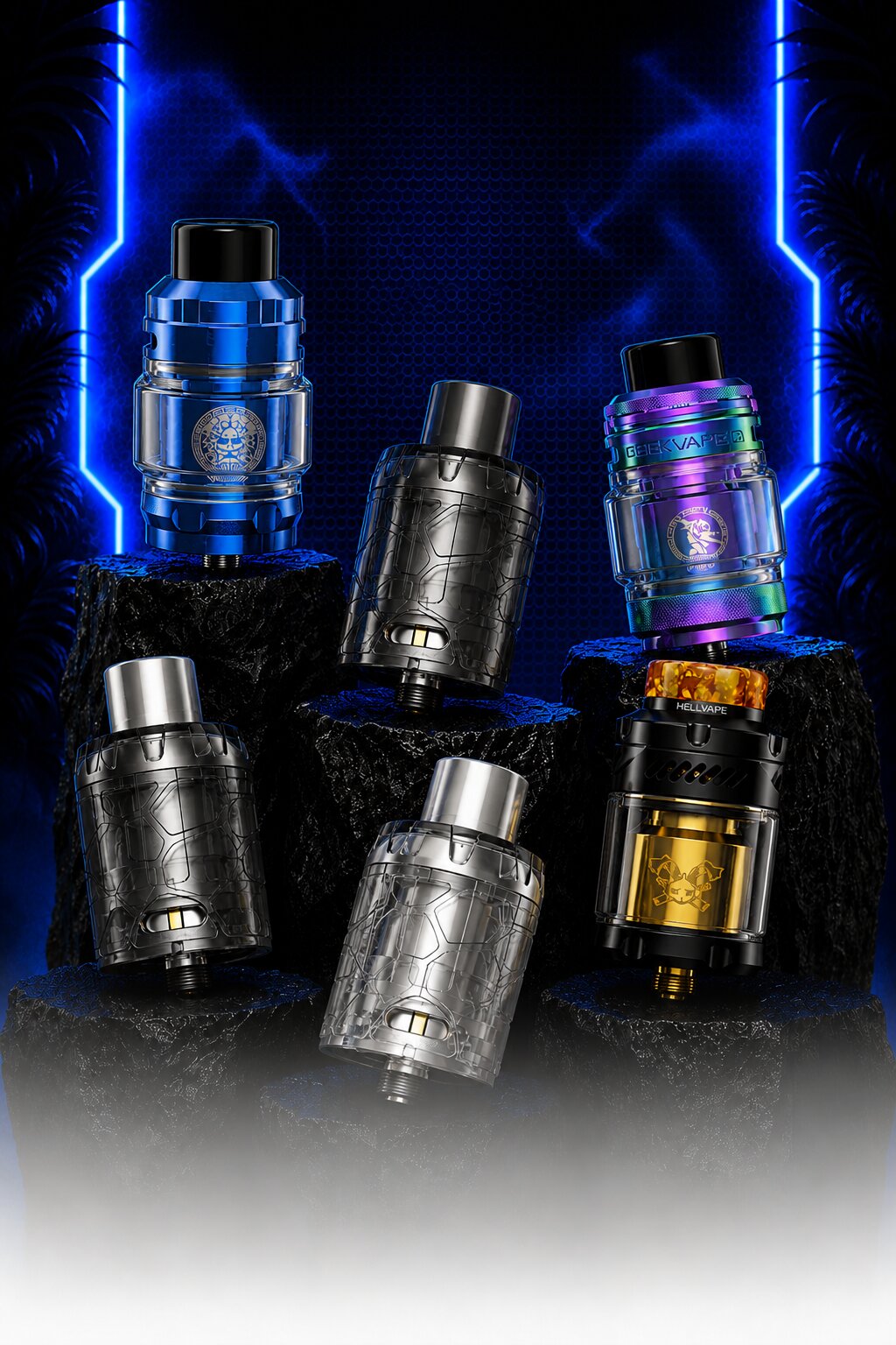 Tanks, RTAs, RDAs and RDTAs