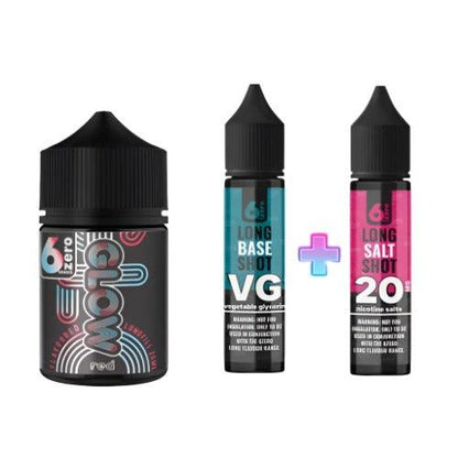 6Zero Glow Red Longfill Nic Salt | Skyline Vape Shop | South Africa