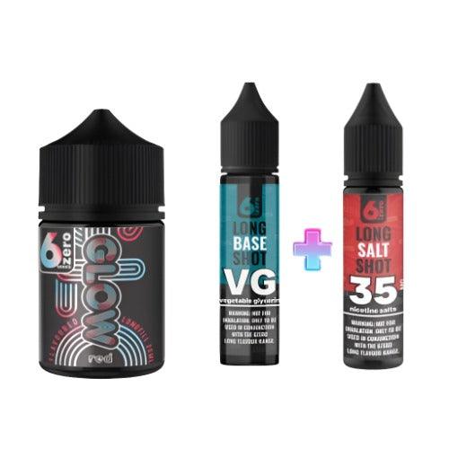 6Zero Glow Red Longfill Nic Salt | Skyline Vape Shop | South Africa