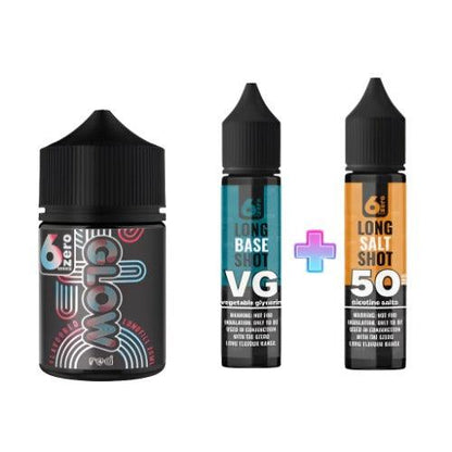 6Zero Glow Red Longfill Nic Salt | Skyline Vape Shop | South Africa