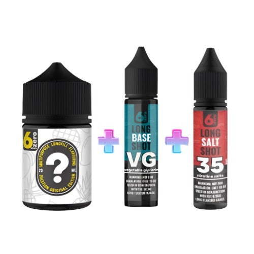 6Zero Question Original Longfill Nic Salt Combo