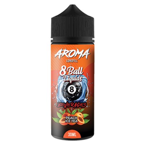 8 Ball Beverages Peach Ice Tea Longfill Aroma