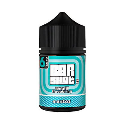 Bar Shots 60ml’s Mentoz Longfill Nic Salt/MTL Combo | Skyline Vape Shop