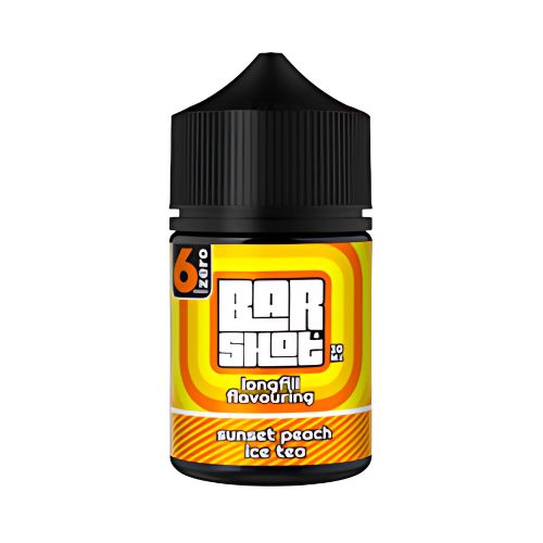 Bar Shots 60ml’s Sunset Peach Ice Tea Longfill Nic Salt/MTL Combo | Skyline Vape Shop