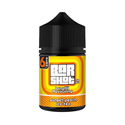 Bar Shots 60ml’s Sunset Peach Ice Tea Longfill Nic Salt/MTL Combo | Skyline Vape Shop