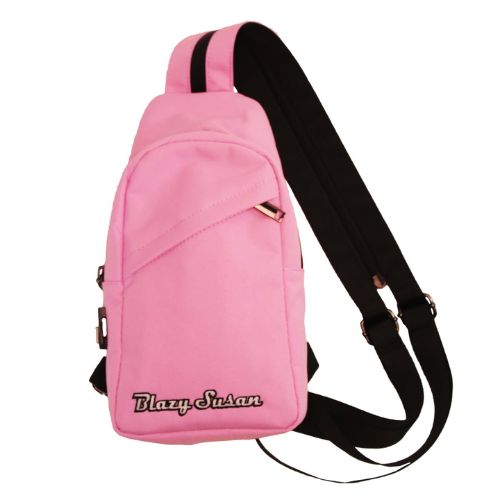 Blazy Susan Shoulder Bags | Smell-Proof Crossbody & Storage | Pink