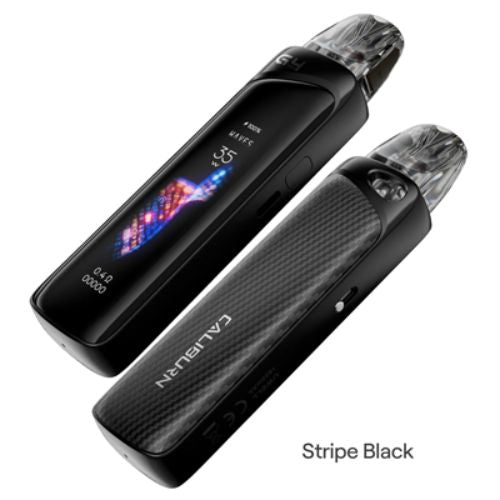 Caliburn G4 Pro Pod Kit | Skyline Vape Shop - Stripe Black