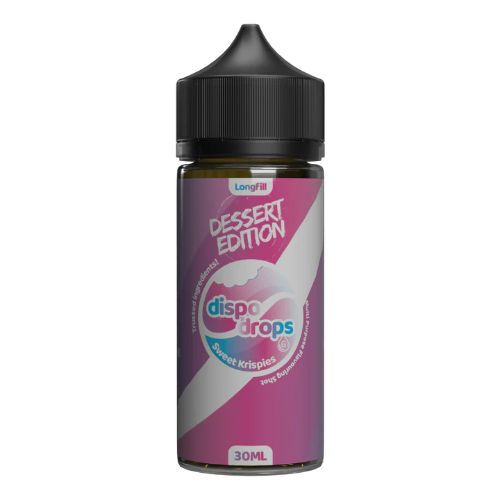 Dispo Drops Sweet Krispies Longfill Aroma bottle 120ml DIY E-liquid 