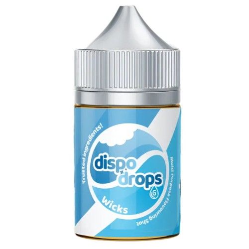 Dispo Drops Wicks Longfill Nic Salt | Ice Cold Candy Vape Flavour