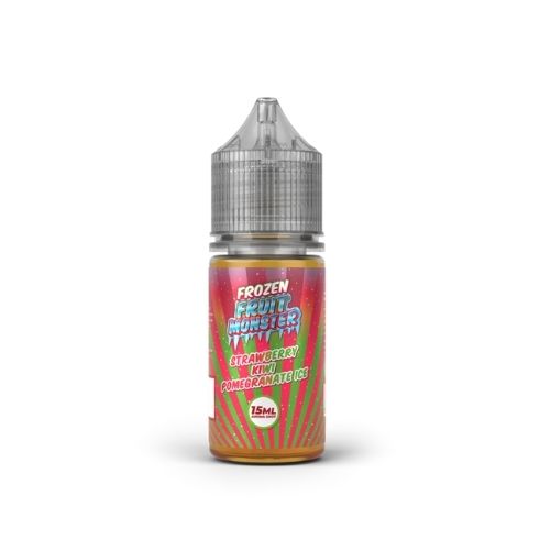 Frozen Fruit Monster Strawberry Kiwi Pomegranate Ice Longfill Nic Salt Combo | Skyline Vape Shop