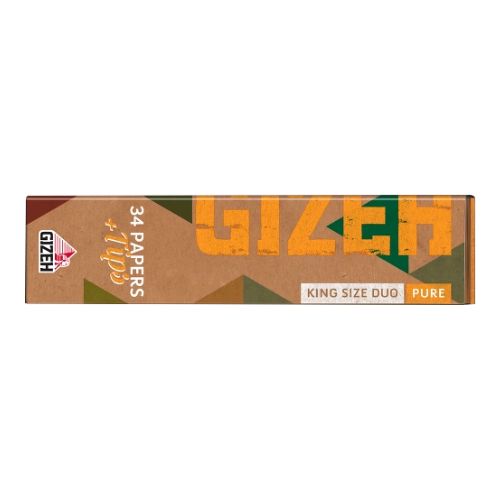 GIZEH Pure King-Size Extra Fine + Tips