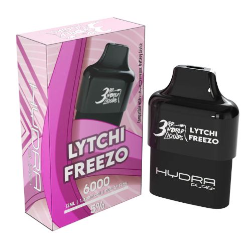 HYDRA HeD Lytchi Freezo 6000 puffs by 3rd World