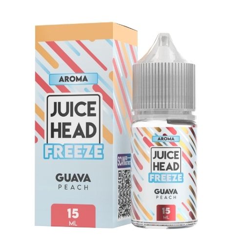 Juice Head FREEZE Guava Peach Longfill Nic Salt Combo | Skyline Vape Shop