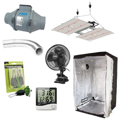 Medium LED Grow Tent Kit | Skyline Grow Shop