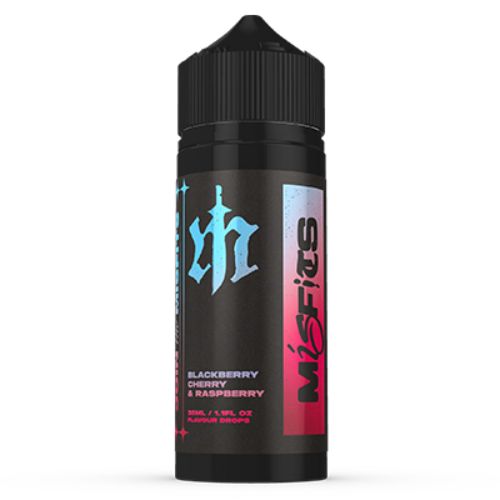 Misfits Blackberry Cherry Raspberry Longfill Aroma - tropical fruit fusion e-liquid at Skyline Vape Shop South Africa