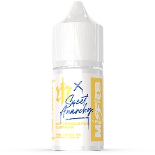 Misfits Butterscotch Custard Longfill Nic Salt Combo | Skyline Vape Shop