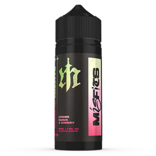 Misfits Lychee Guava Cherry Longfill Aroma - tropical fruit fusion e-liquid at Skyline Vape Shop South Africa