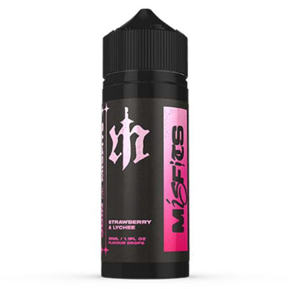 Misfits Strawberry Lychee Longfill Aroma - tropical fruit fusion e-liquid at Skyline Vape Shop South Africa