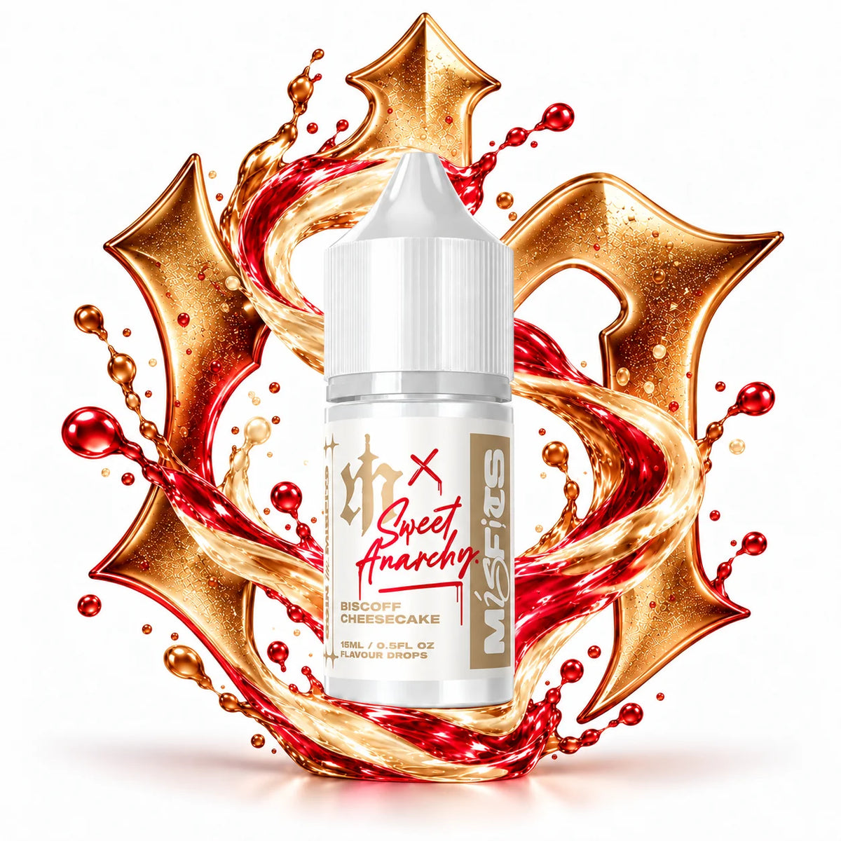 Misfits Biscoff Cheesecake Longfill Nic Salt Combo
