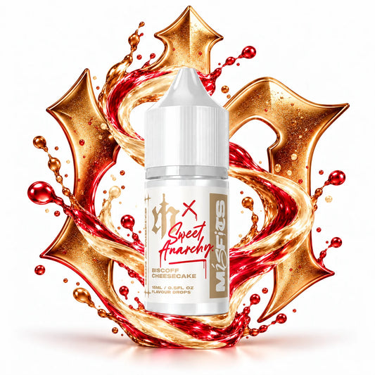 Misfits Biscoff Cheesecake Longfill Nic Salt Combo