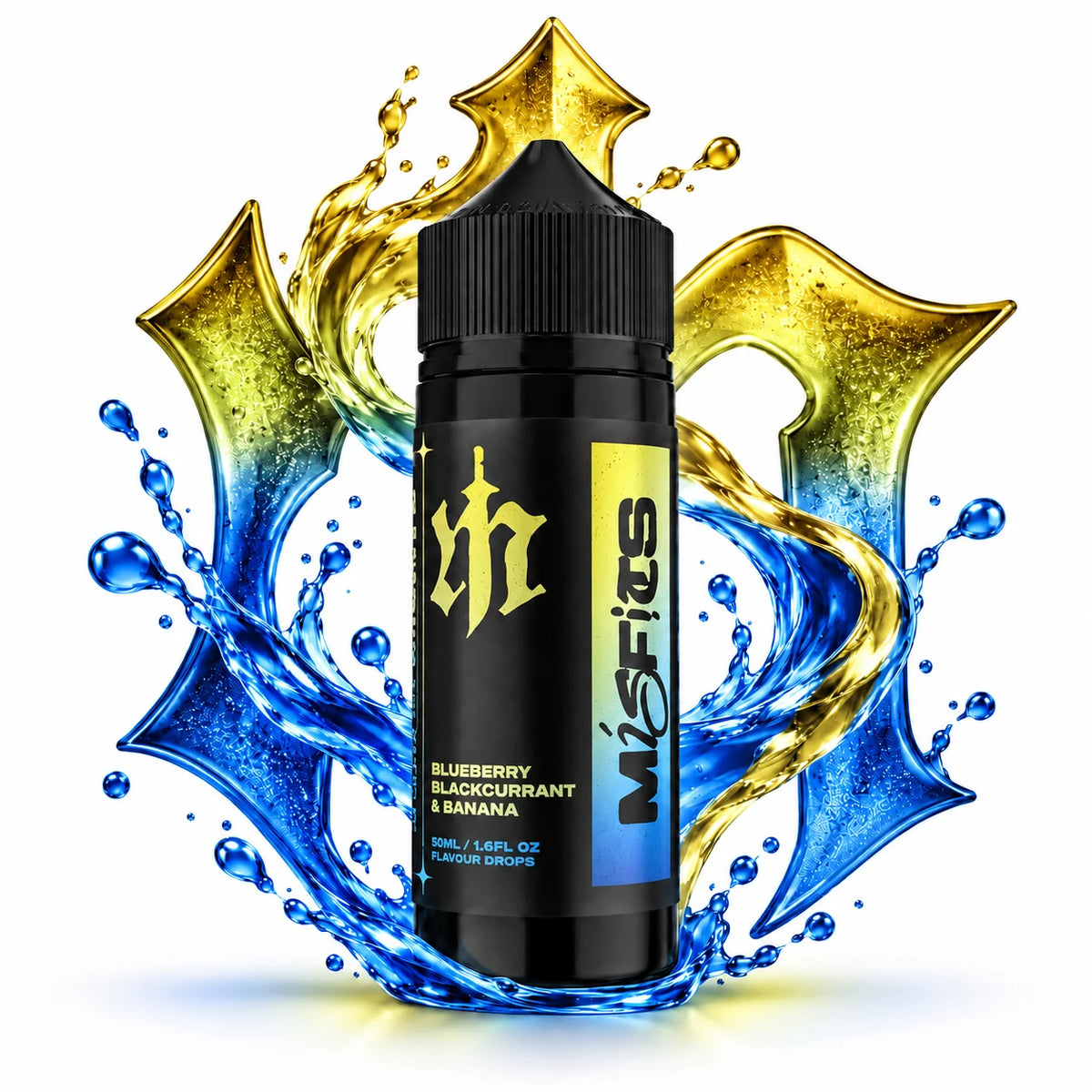 Misfits Blueberry Blackcurrant & Banana 120ml longfill aroma bottle