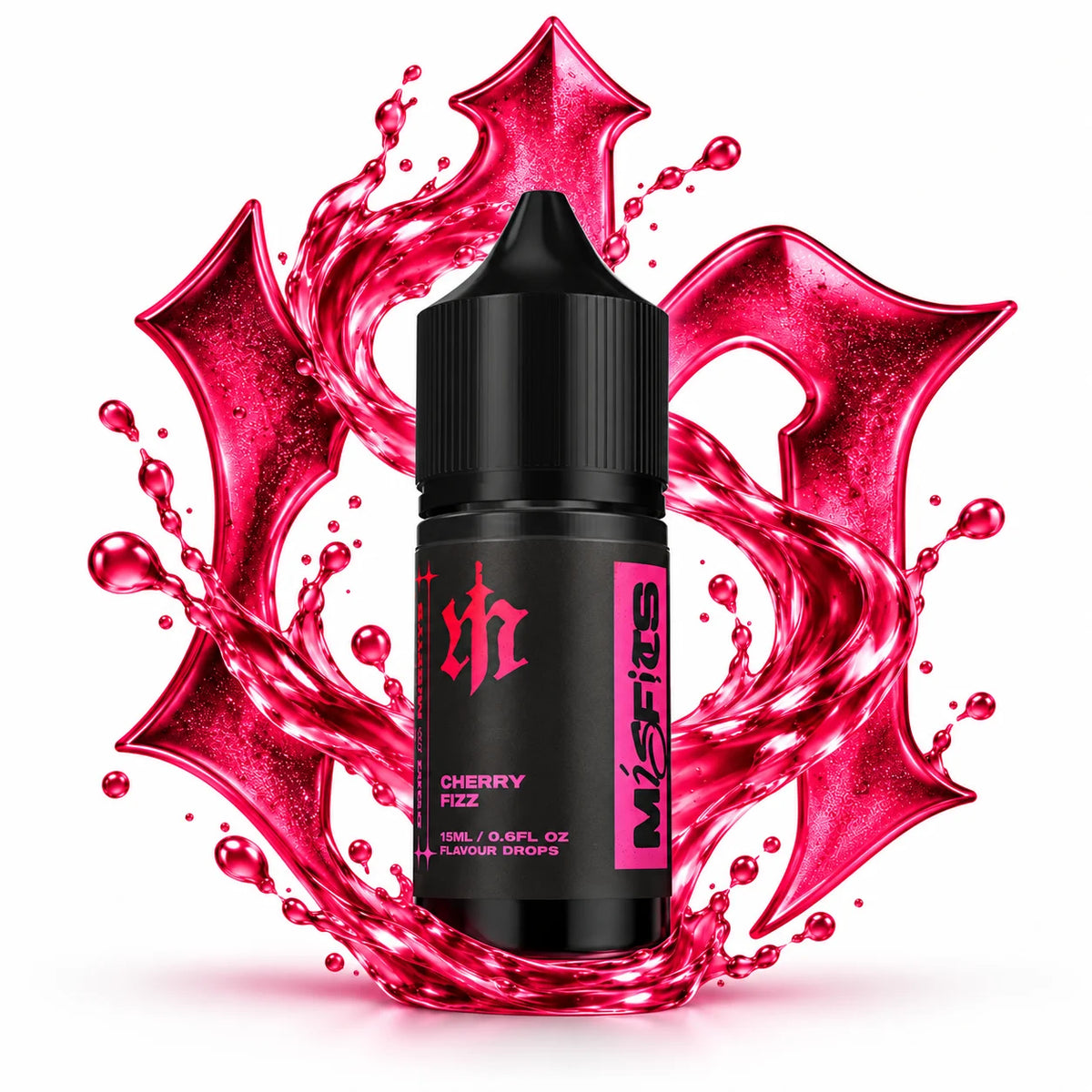 Misfits Cherry Fizz Longfill Nic Salt Combo