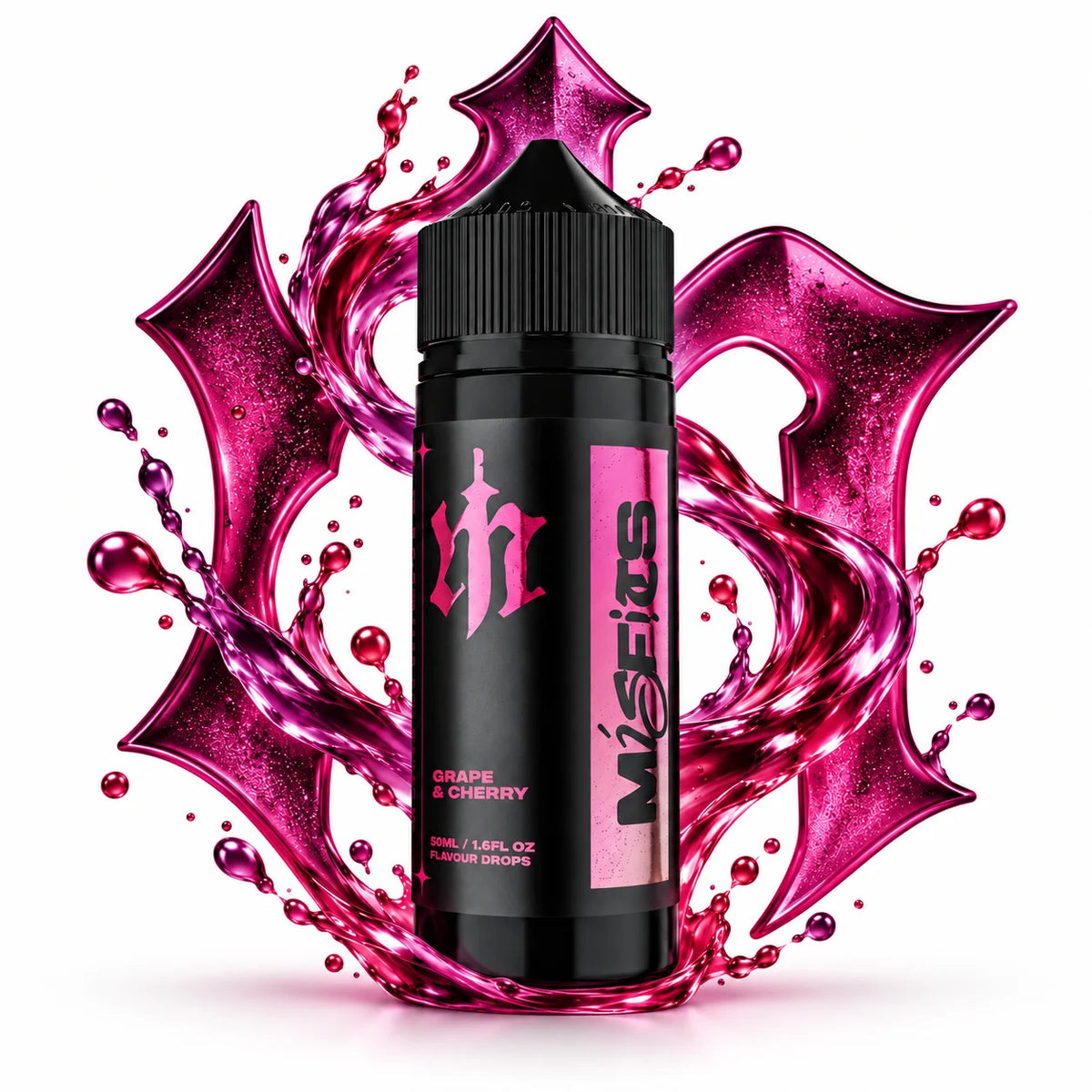 Misfits Grape & Cherry 120ml longfill aroma bottle
