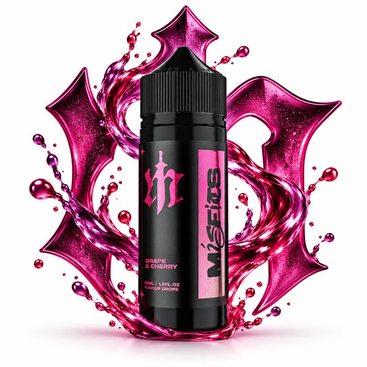 Misfits Grape & Cherry 120ml longfill aroma bottle