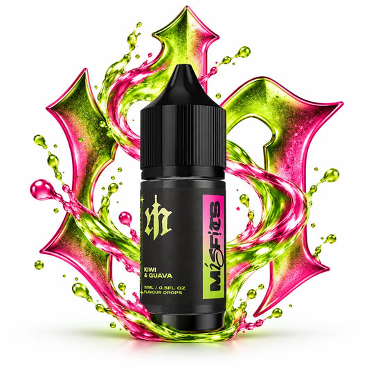 Misfits Kiwi Guava Longfill Nic Salt Combo