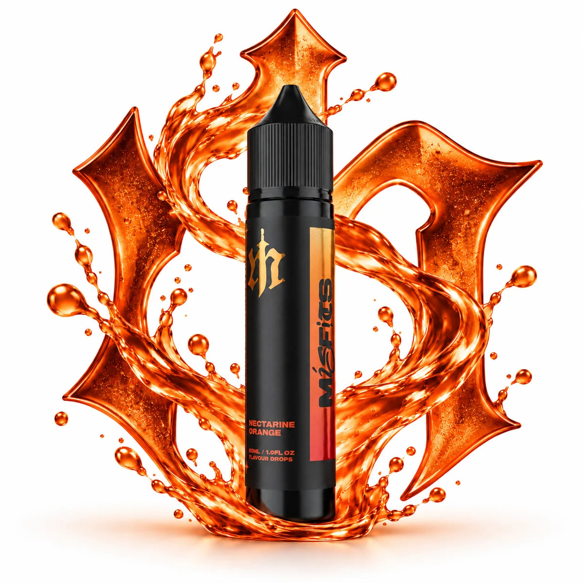 Misfits Nectarine Orange 60ml Longfill Nic Salt Combo