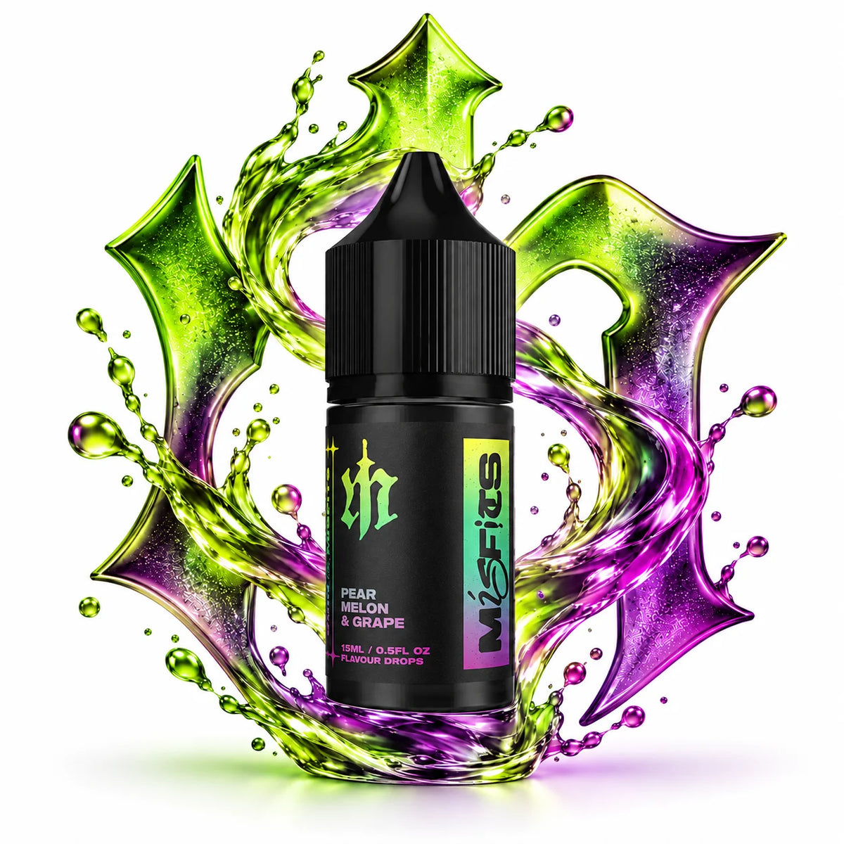 Misfits Pear Melon Grape Longfill Nic Salt Combo