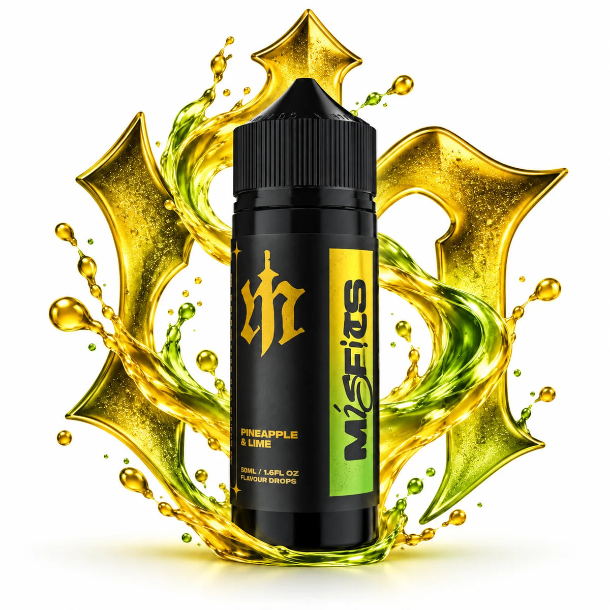 Misfits Pineapple & Lime 120ml longfill aroma bottle