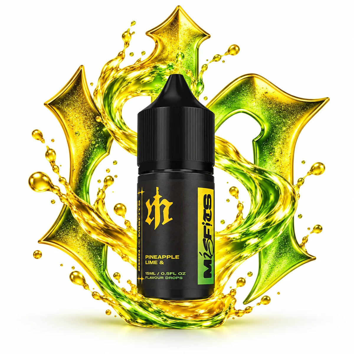 Misfits Pineapple Lime Longfill Nic Salt Combo