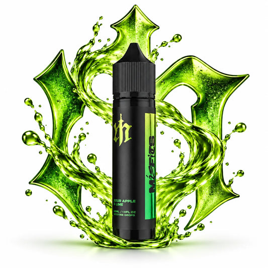 Misfits Sour Apple Lime 60ml Longfill Nic Salt Combo