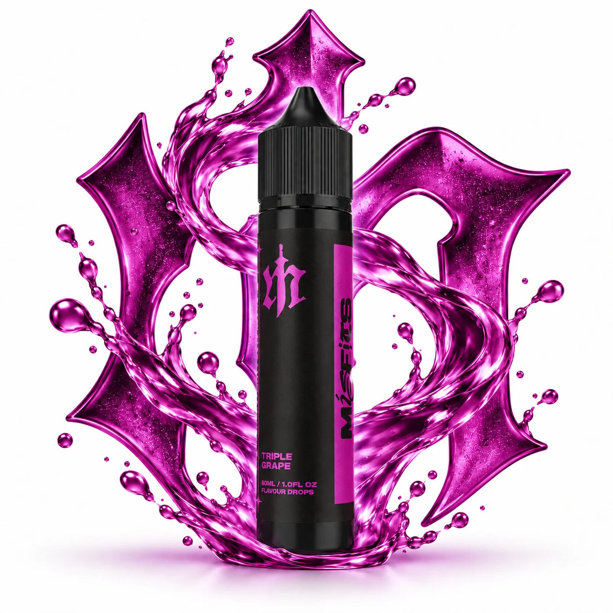 Misfits Triple Grape 60ml Longfill Nic Salt Combo