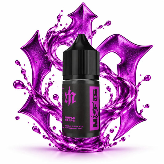 Misfits Triple Grape Longfill Nic Salt Combo