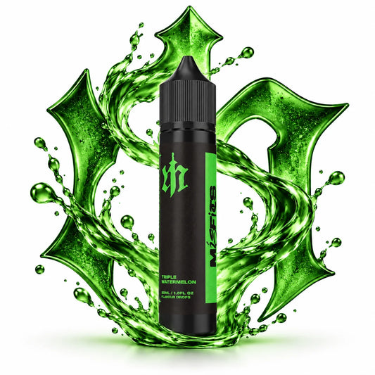 Misfits Triple Watermelon 60ml Longfill Nic Salt Combo